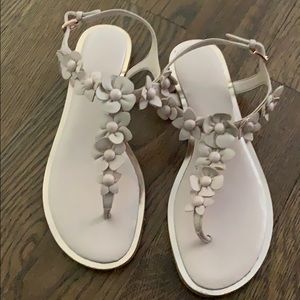 Michael Korda Rose Gold Sandals